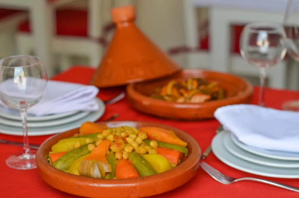 Restaurant, Riad Ben Tachfine, Marrakech