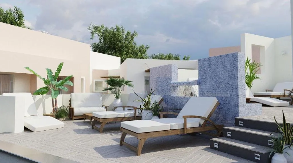 Terrace, Omiros Boutique Hotel (Adults Only), Crete