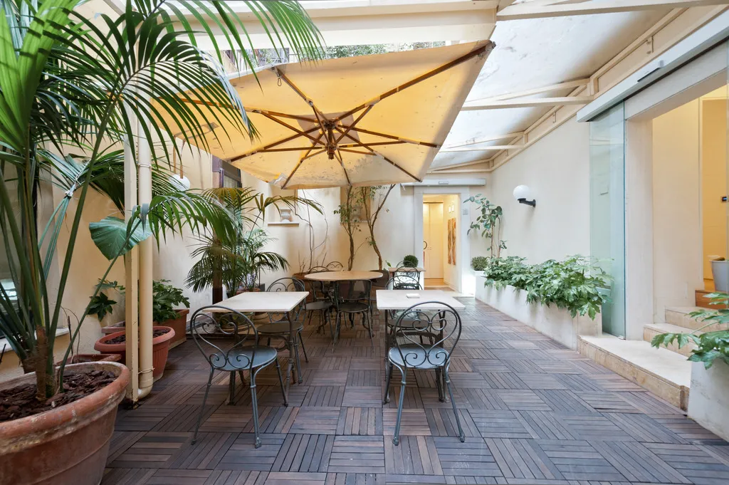 Terrace, White, Rome