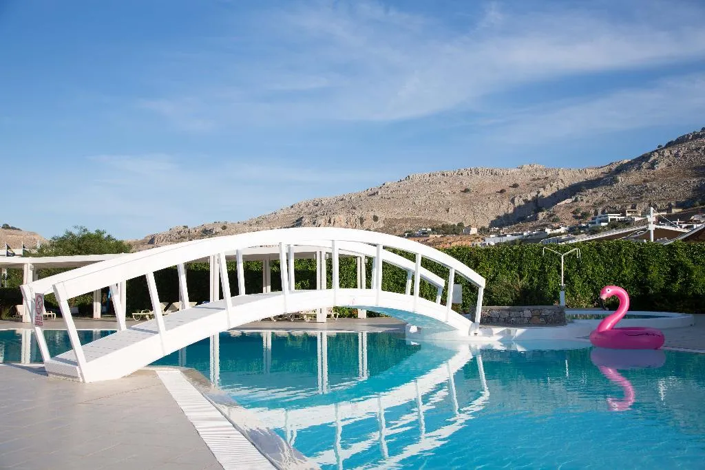 Pool, Lindos White hotel & suites, Rhodes