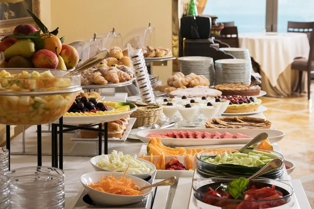 Restaurant, Grand Hotel Due Golfi, Naples