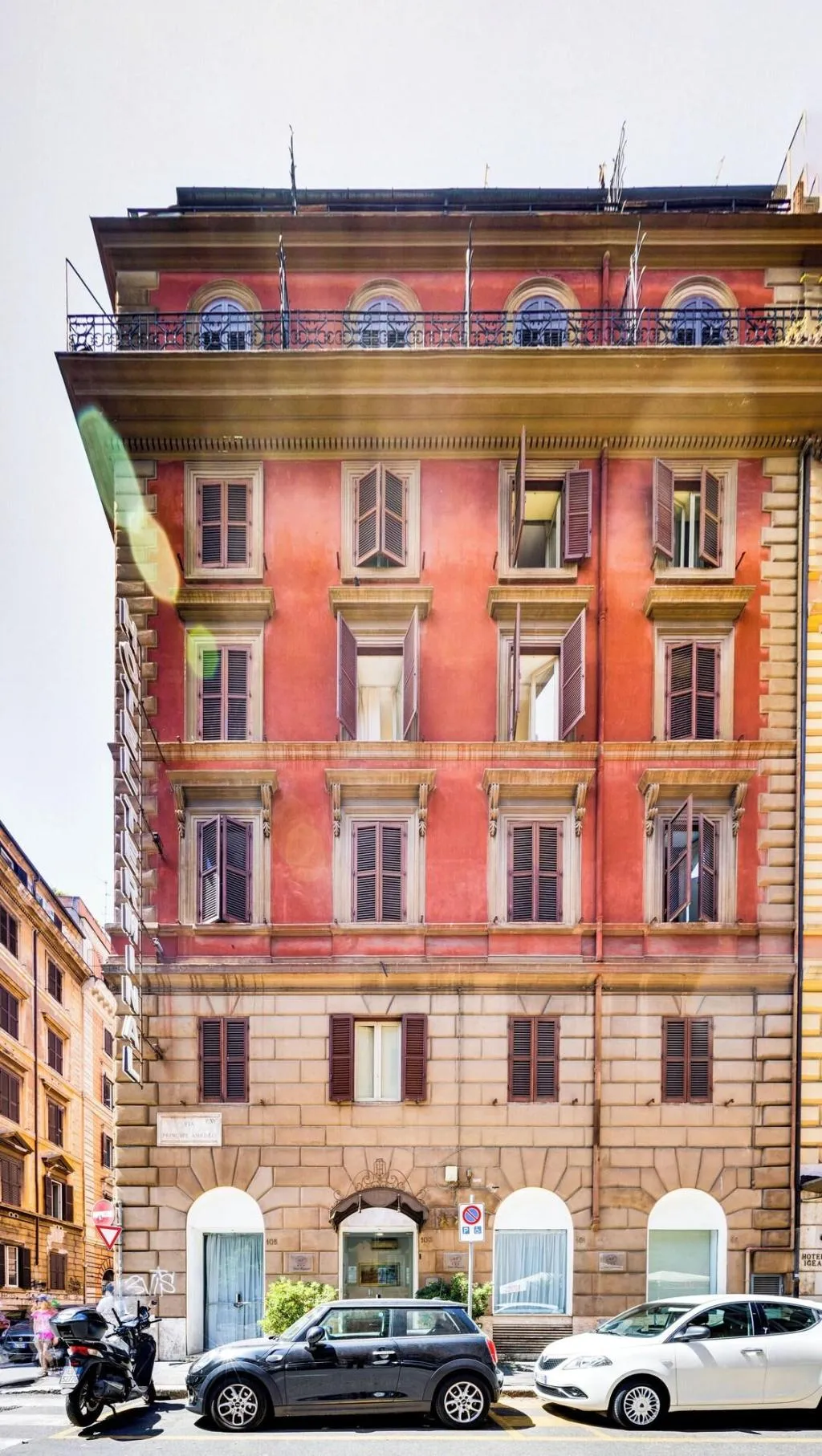 General view, Hotel Terminal, Rome