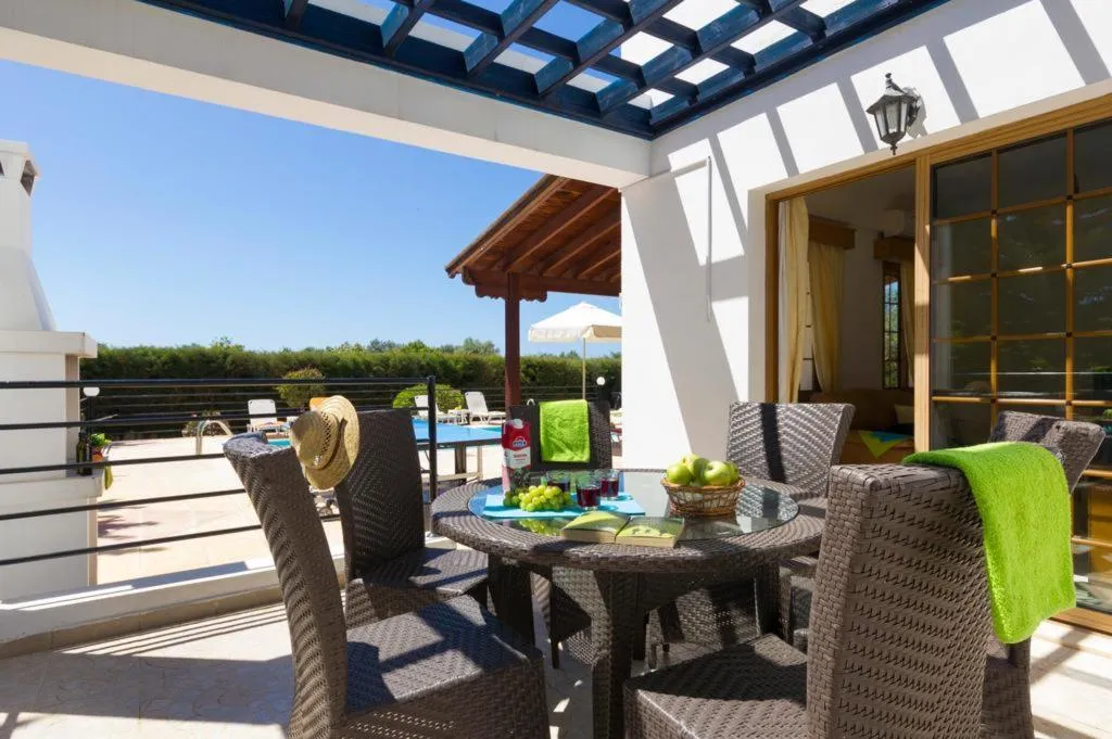 Terrace, Panareti Coral Bay Resort, Cyprus