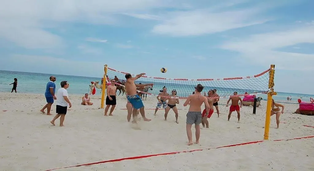 Beach, Jerba Sun Club, Tunisia