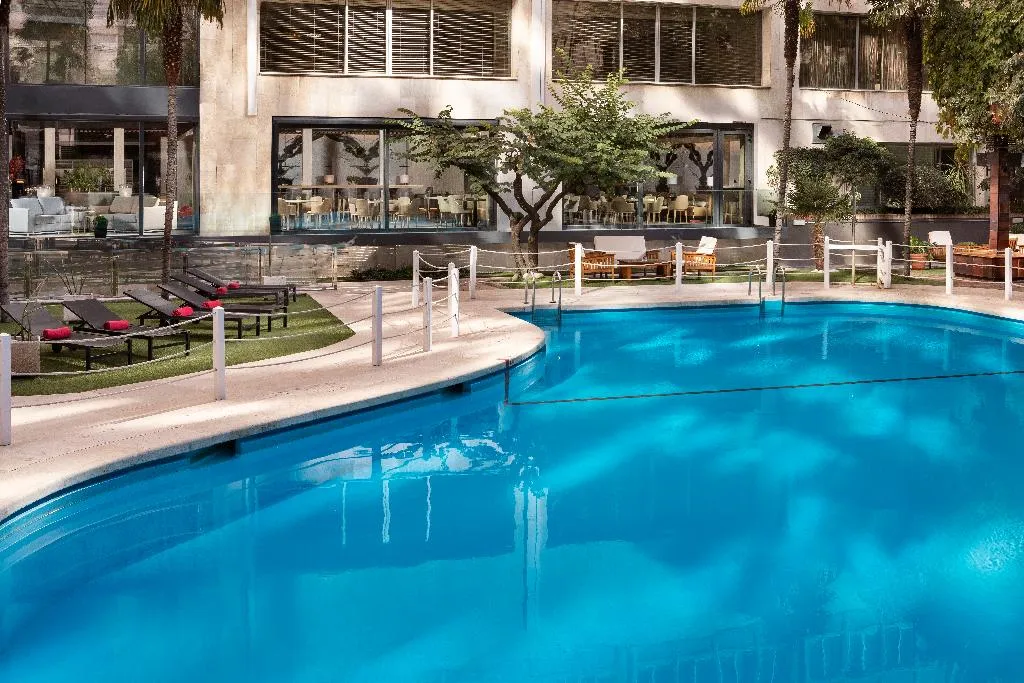 Pool, The Level At Hotel Melia Castilla, Madrid