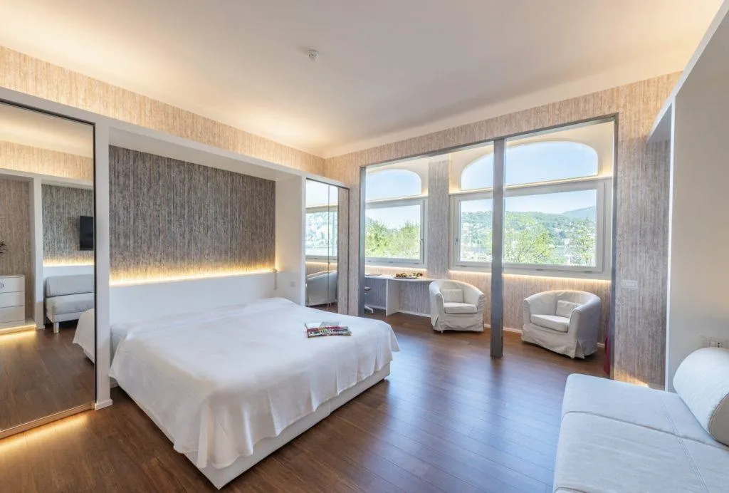 JUNIOR SUITE LAKE VIEW Room, Metropole Suisse, Milan