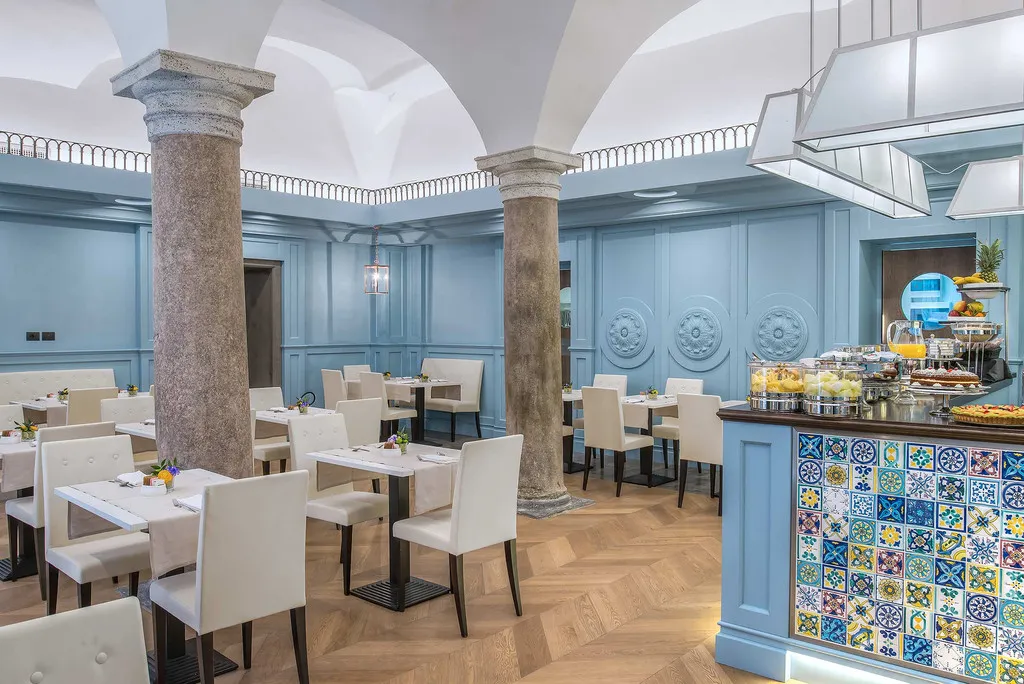 Restaurant, Martis Palace Hotel, Rome