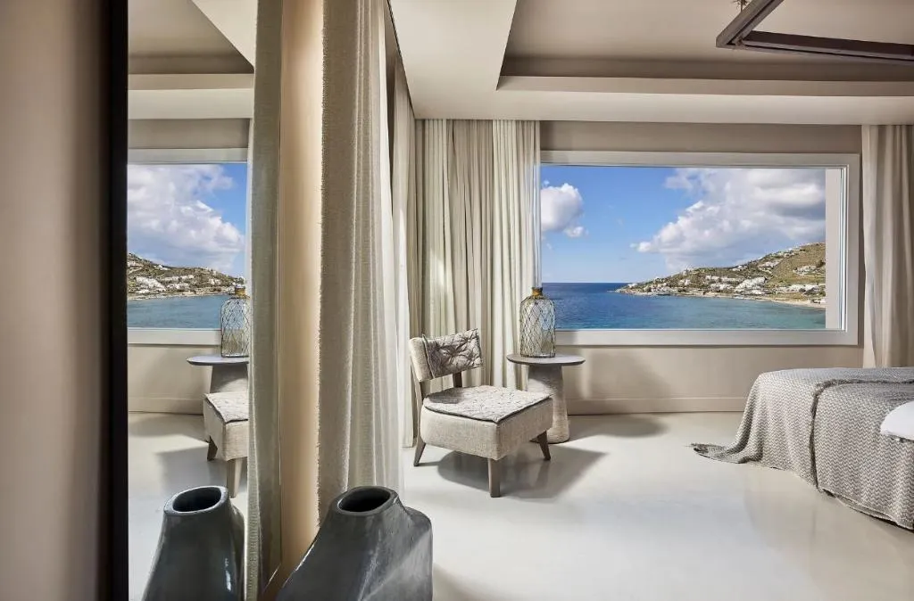 SUITE SEA VIEW WITH PRIVATE POOL Room, Amazon Mykonos Resort & Spa, Mykonos