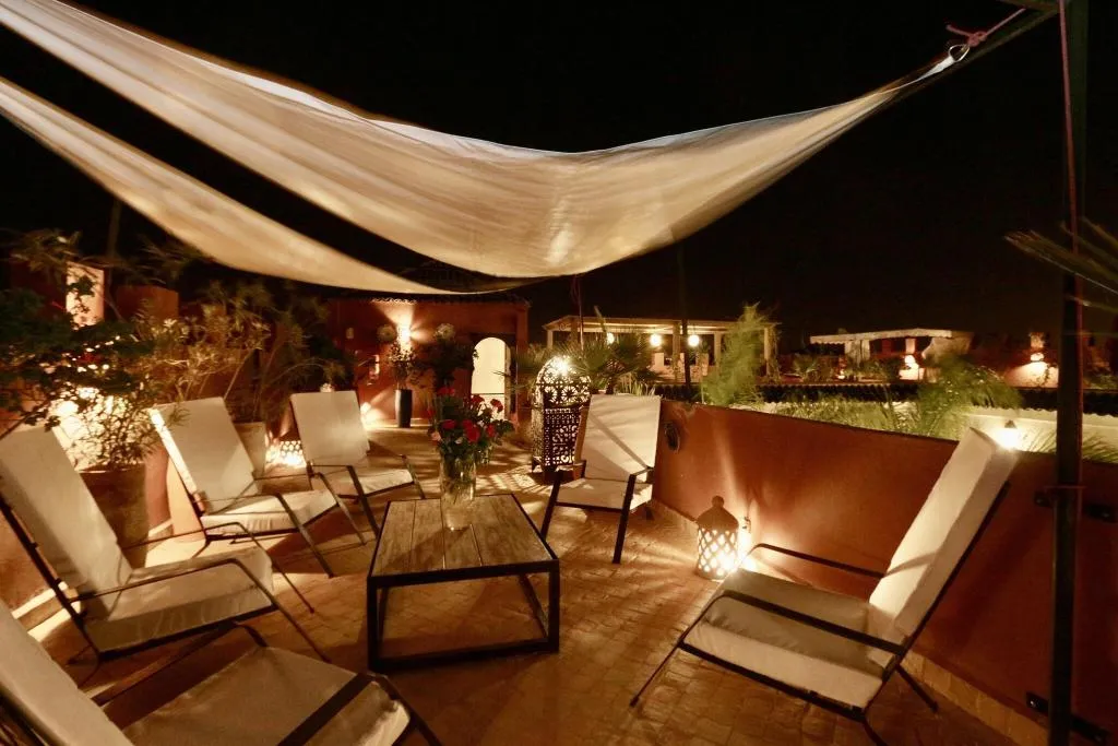 Terrace, Riad Pachavana, Marrakech