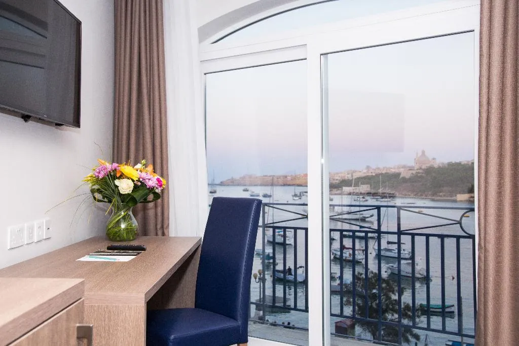 SINGLE SUPERIOR SEA VIEW Room, The Waterfront Hotel, Malta