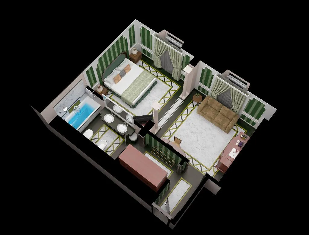 JUNIOR SUITE STANDARD Room, Baglioni Hotel Regina, Rome