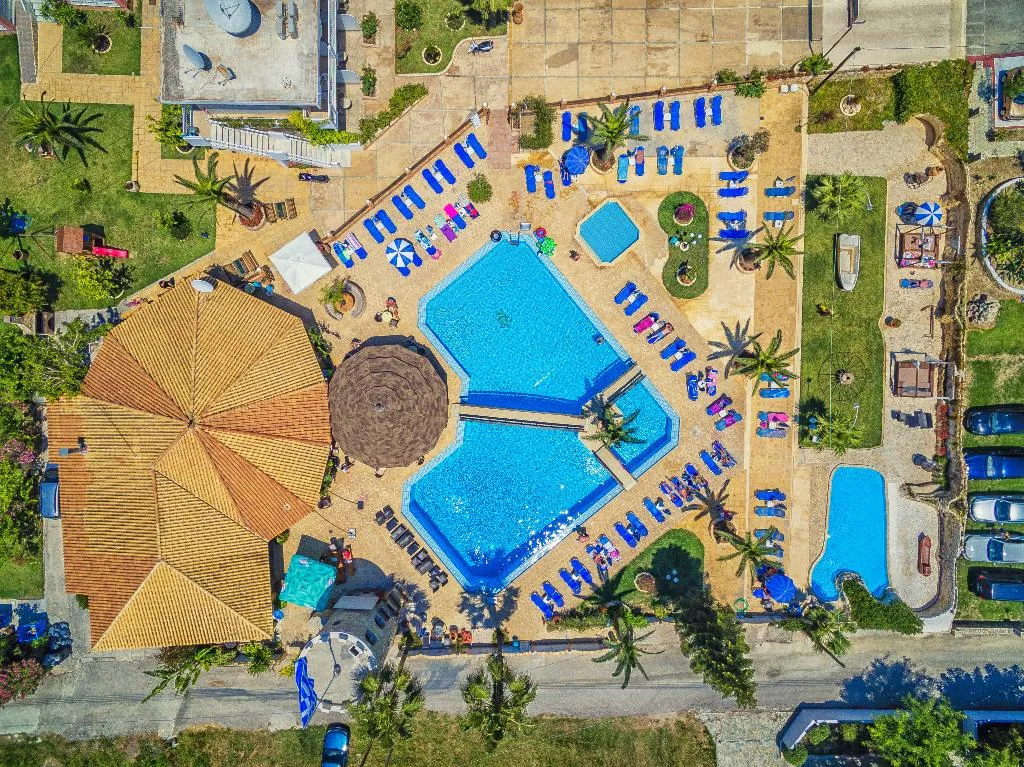 General view, Antonis Apartments Pool Bar, Zante