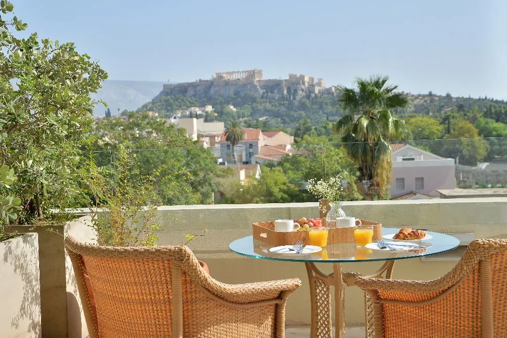 SINGLE DELUXE WITH VIEWS Room, Athenaeum Eridanus Luxury Hotel, Athens