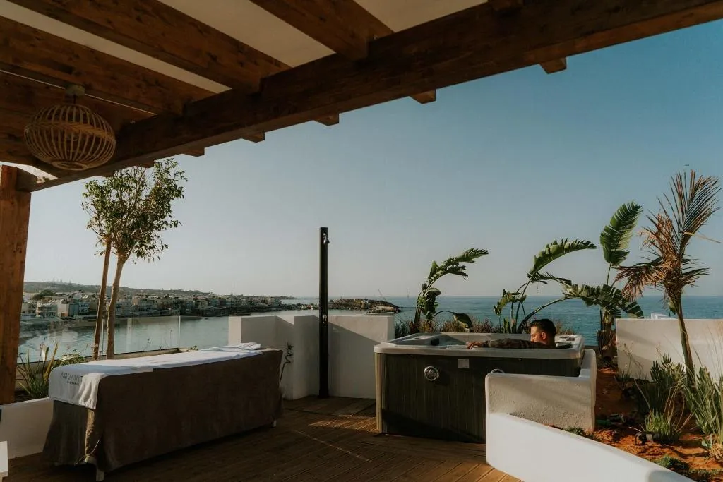 Terrace, Kahlua Boutique Hotel, Crete