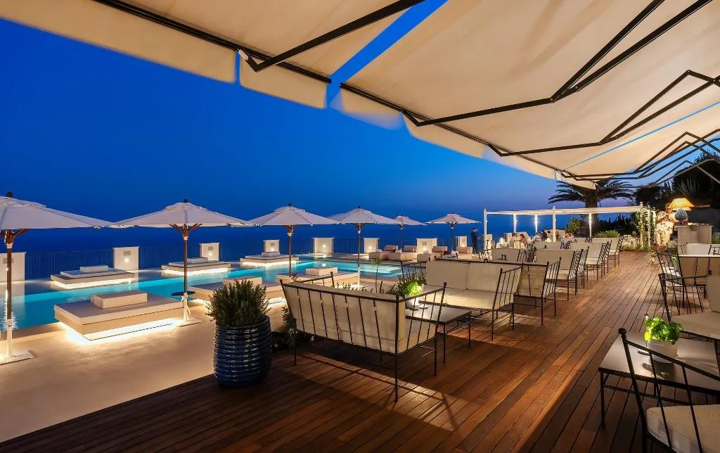 Restaurant, Furore Grand Hotel, Naples
