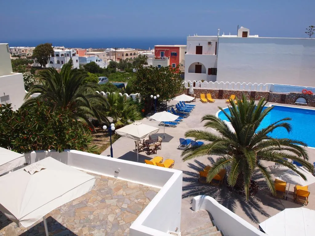 General view, Albatros Hotel, Santorini