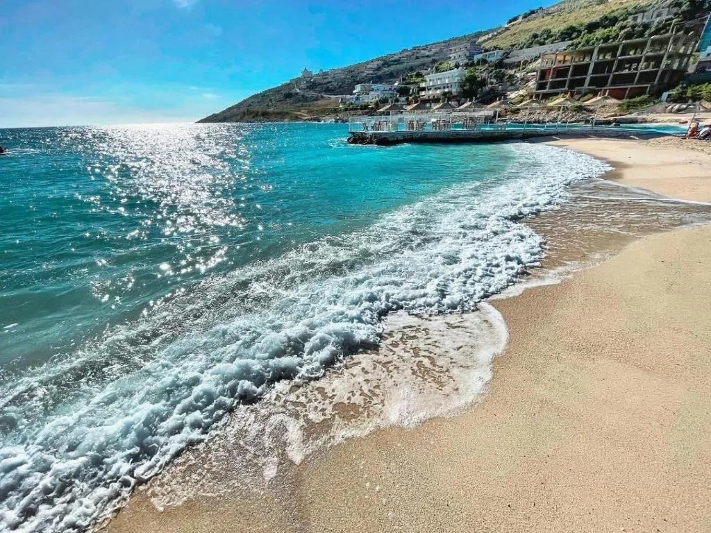Beach, Hotel Mucobega, Southern Albania