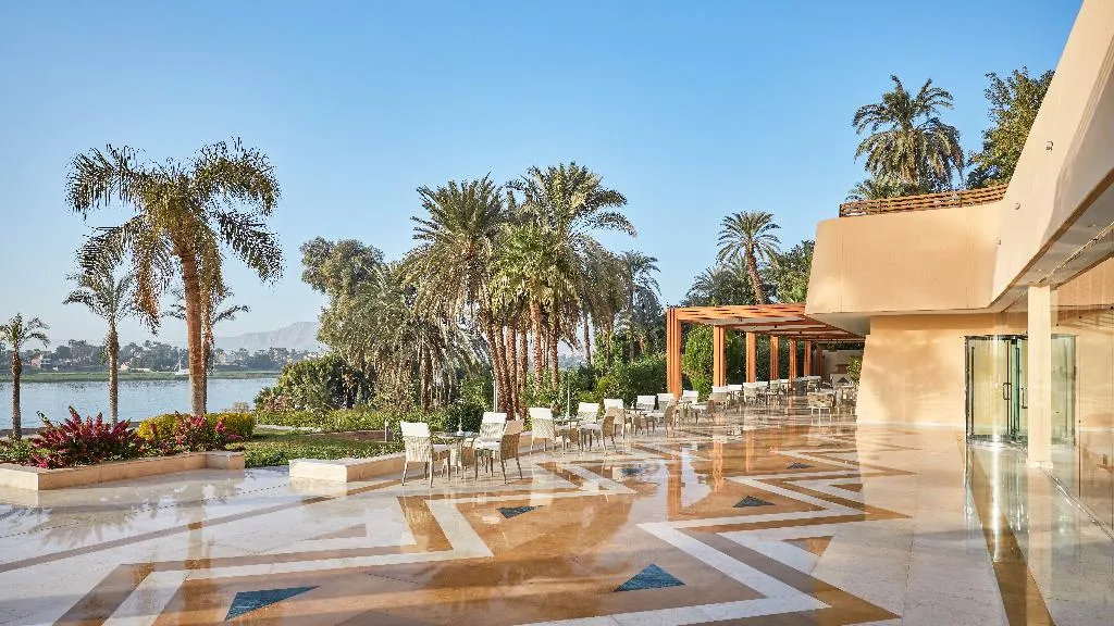 Terrace, Steigenberger Resort Achti, Luxor