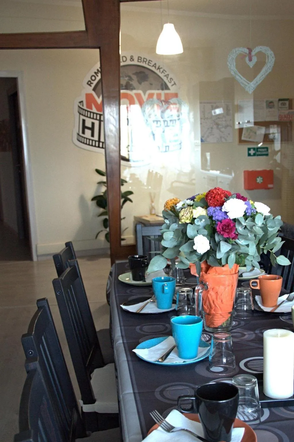 Restaurant, Movie Home B&B, Rome