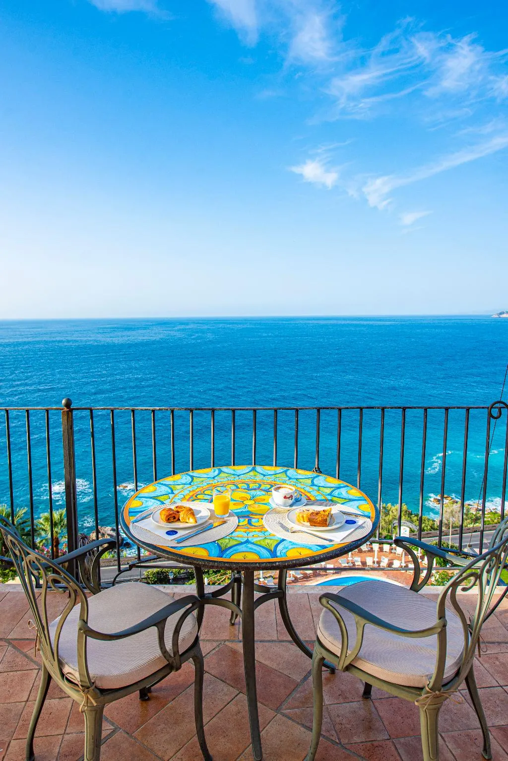 Terrace, Baia Taormina Hotel CDS Hotels, Taormina