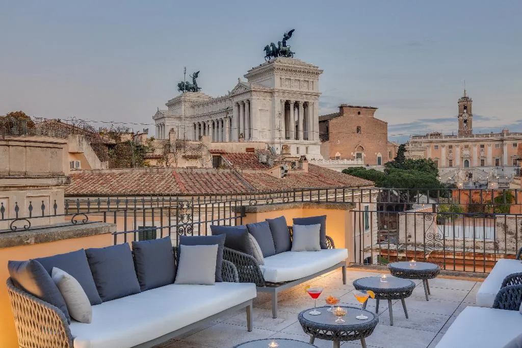 Terrace, Otivm Hotel, Rome