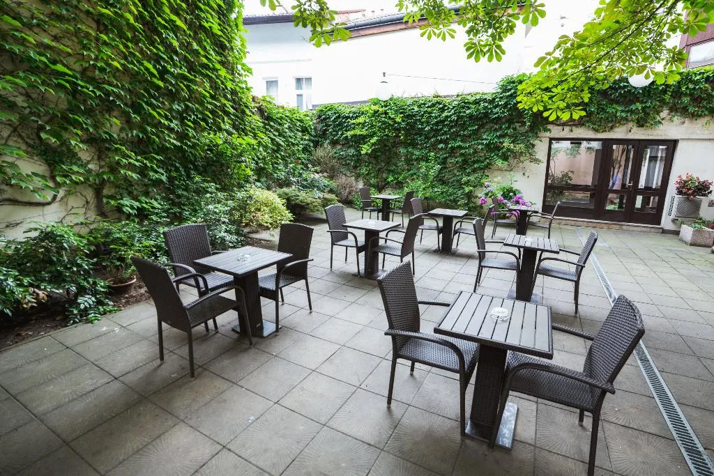 Terrace, Dalimil, Prague