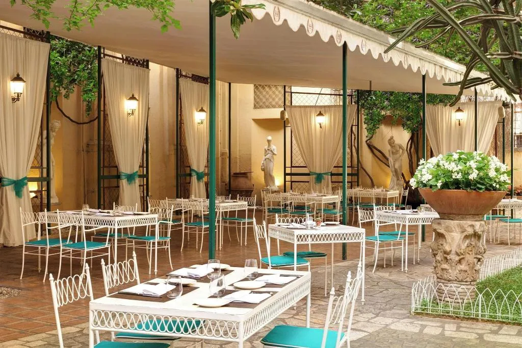 Terrace, Hotel Quirinale, Rome