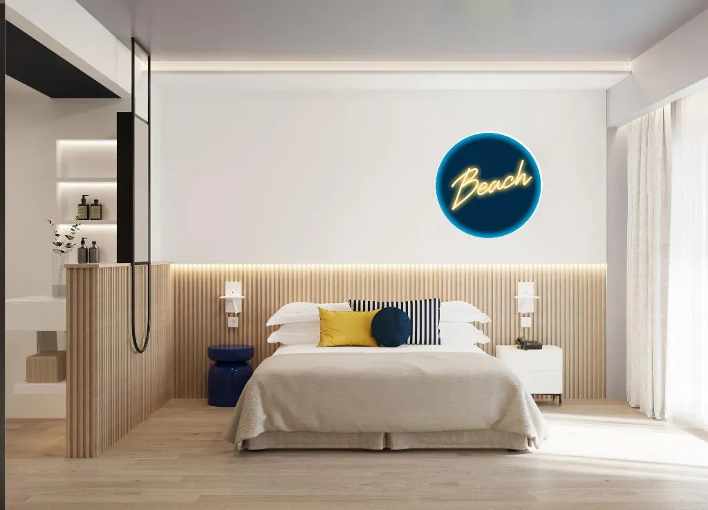 DOUBLE SINGLE USE SIDE SEA VIEW Room, Universal Hotel Neptuno - Adults Only, Majorca