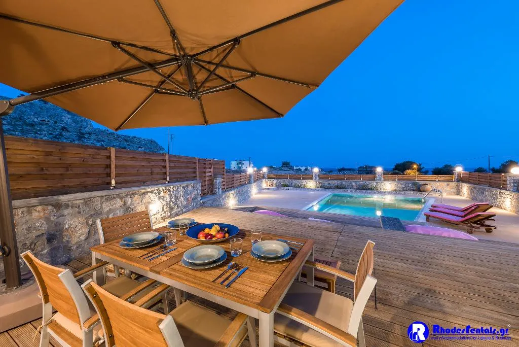 Pool, Lindos Seastone Villas, Rhodes