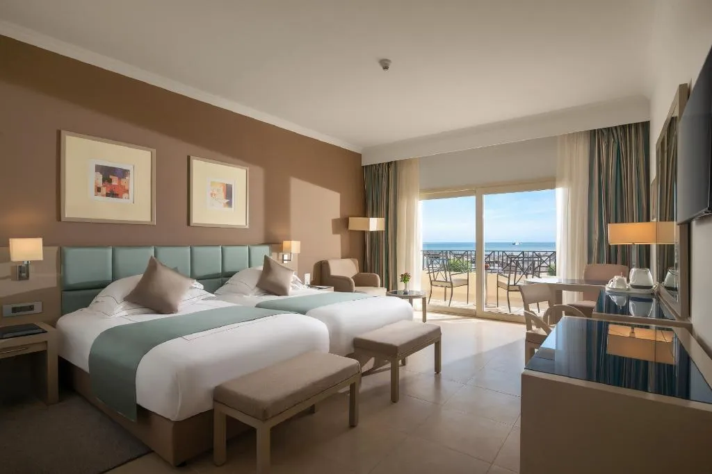 DOUBLE SEA VIEW Room, Cleopatra Luxury Resort Makadi Bay - Adults Only, Red Sea Riviera