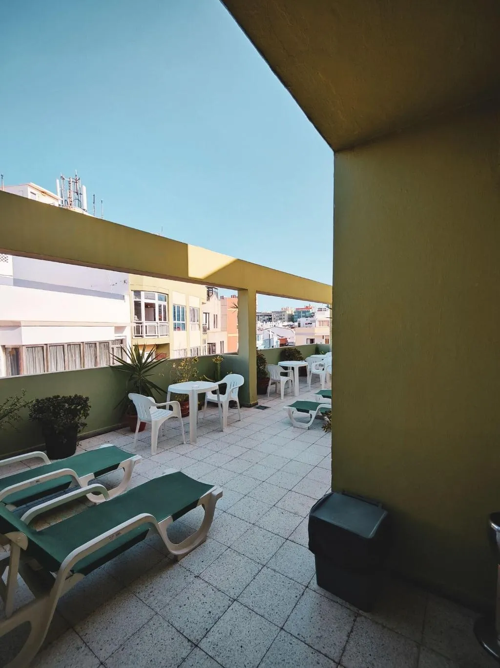 Terrace, Hotel Olympia, Gran Canaria