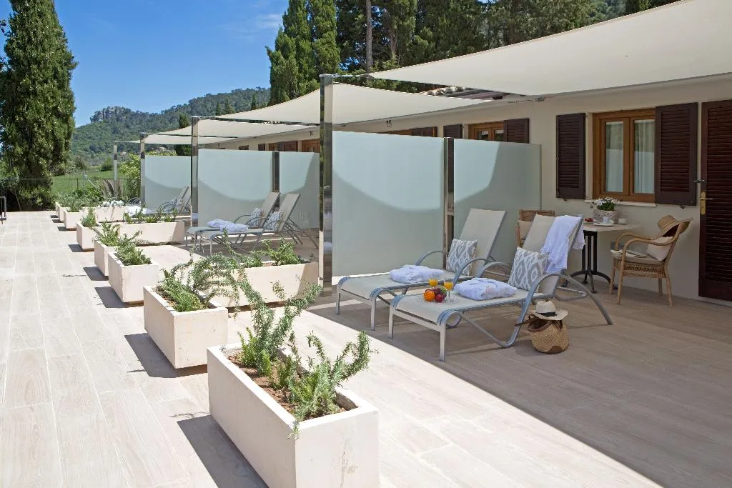 Terrace, L´Hermitage, Majorca