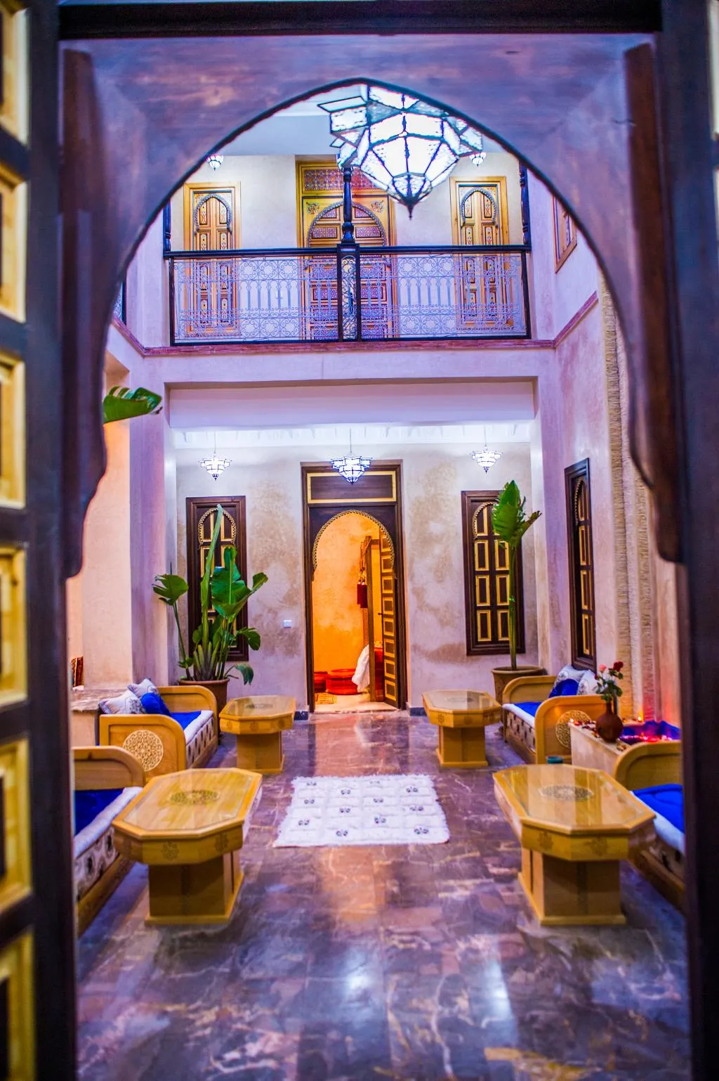 General view, Riad Qamar, Marrakech