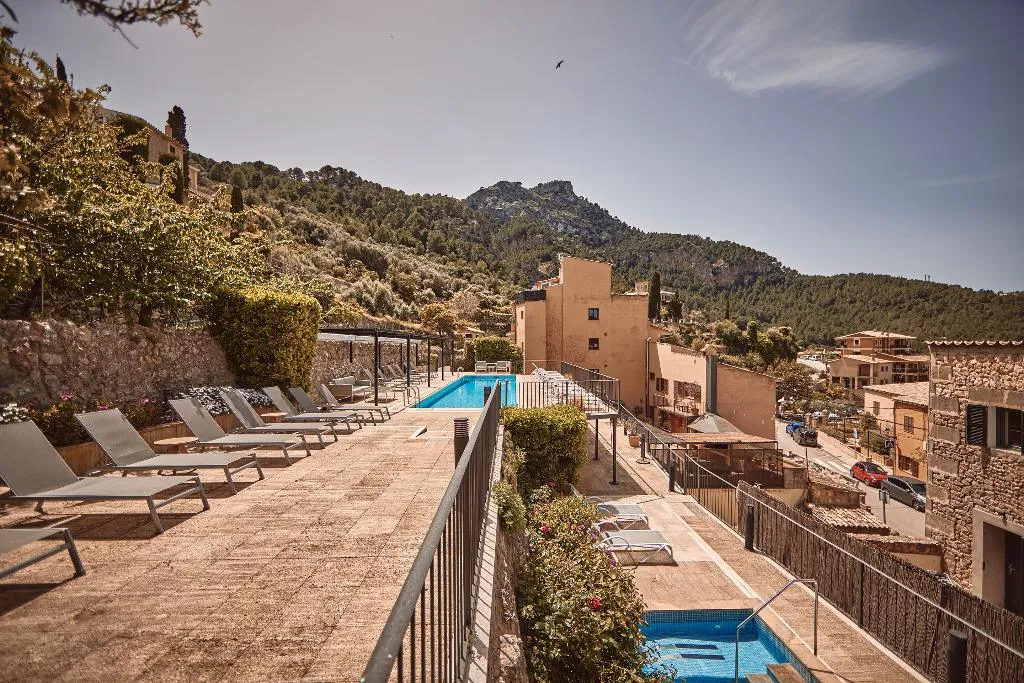 Terrace, Hotel Maristel, Majorca