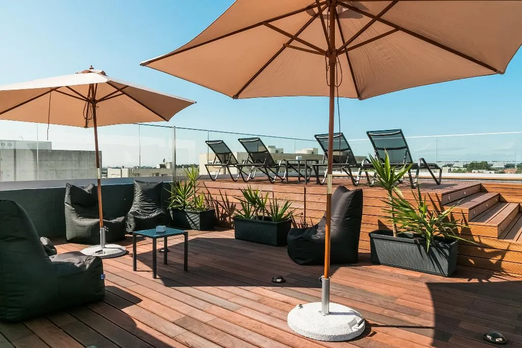 Terrace, Oporto Airport & Business Hotel, Porto