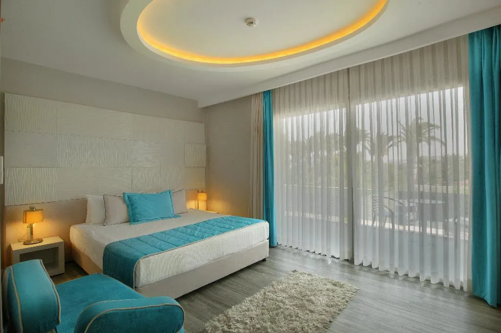 DOUBLE DELUXE GARDEN VIEW Room, Ilica Hotel Spa and Wellness Thermal Resor Cesme, Izmir
