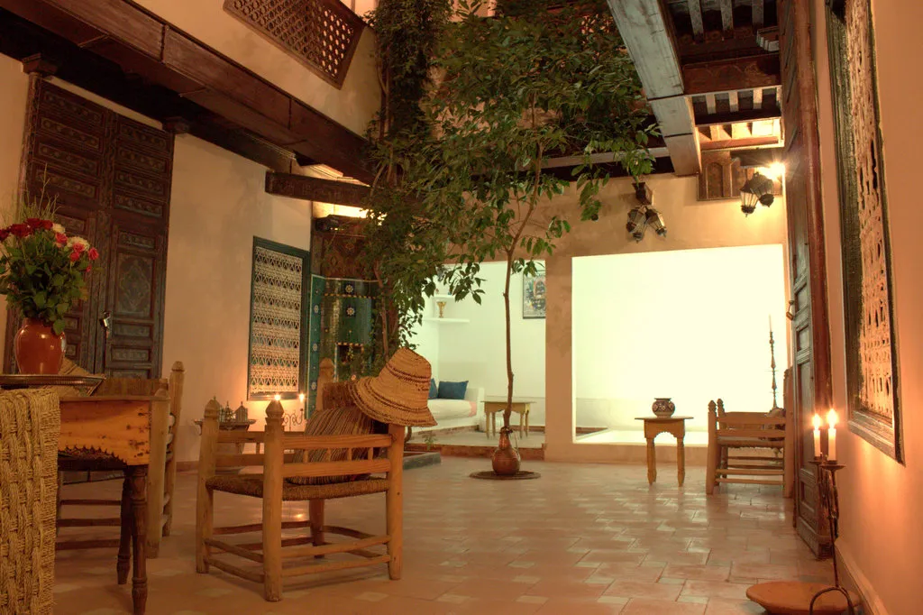 Lobby, Dar Choumissa, Marrakech