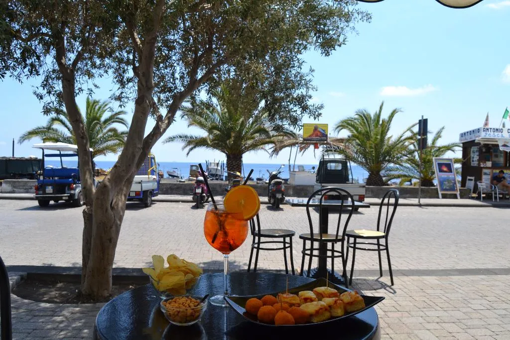 Restaurant, Hotel Ossidiana Stromboli, Palermo