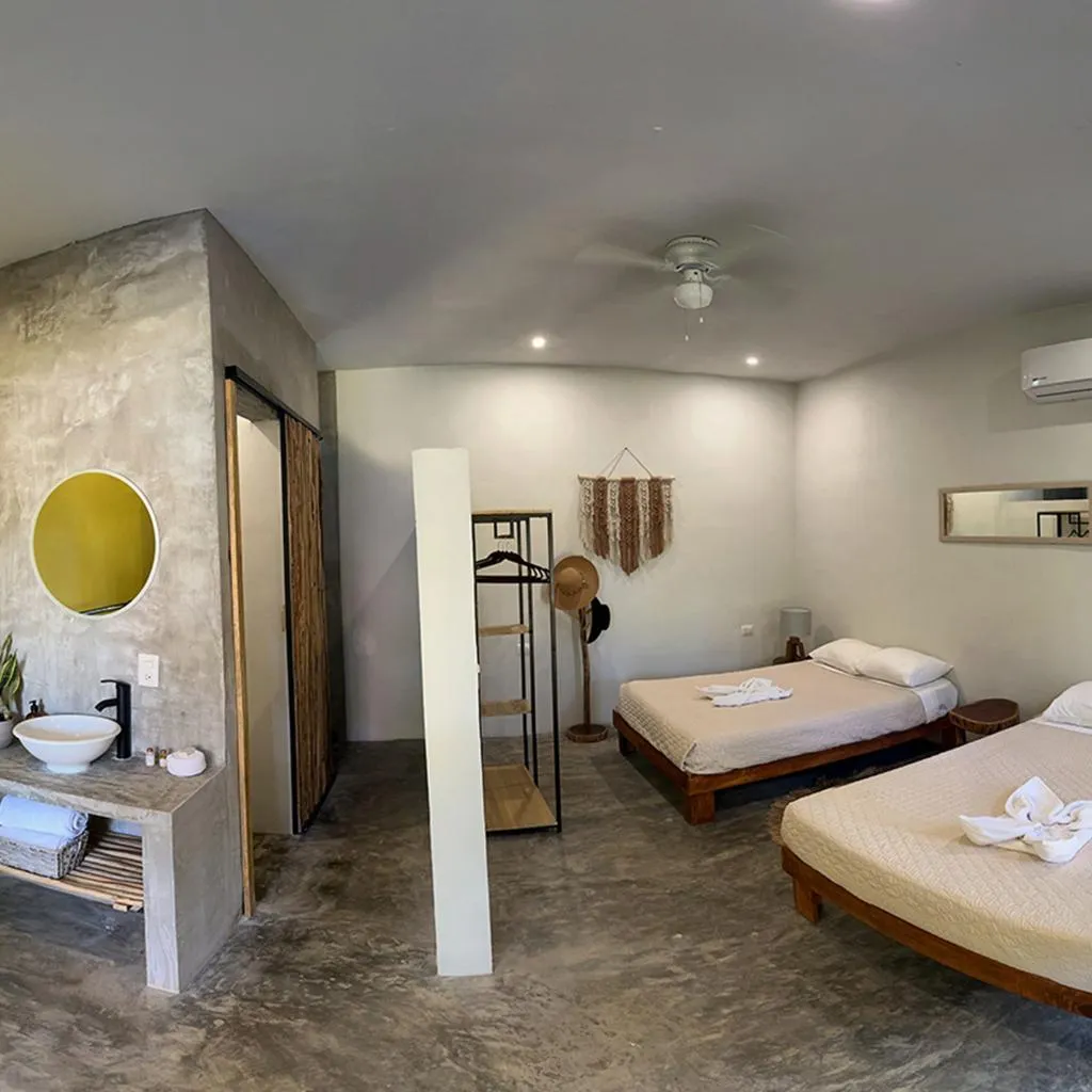 TWIN BASIC Room, Hotel Carlitos Tulum, Cancun Area