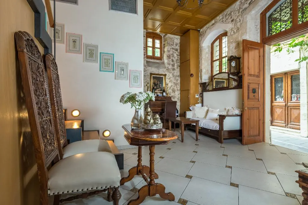 Lobby, Avli Lounge Apartments, Crete