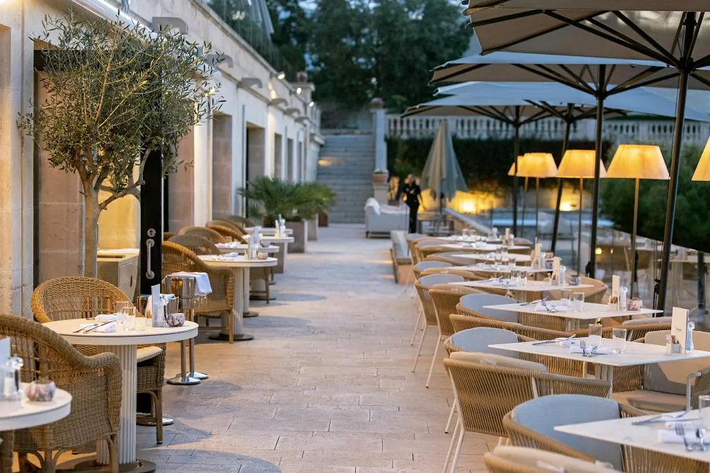 Terrace, Hospes Maricel & Spa, Majorca