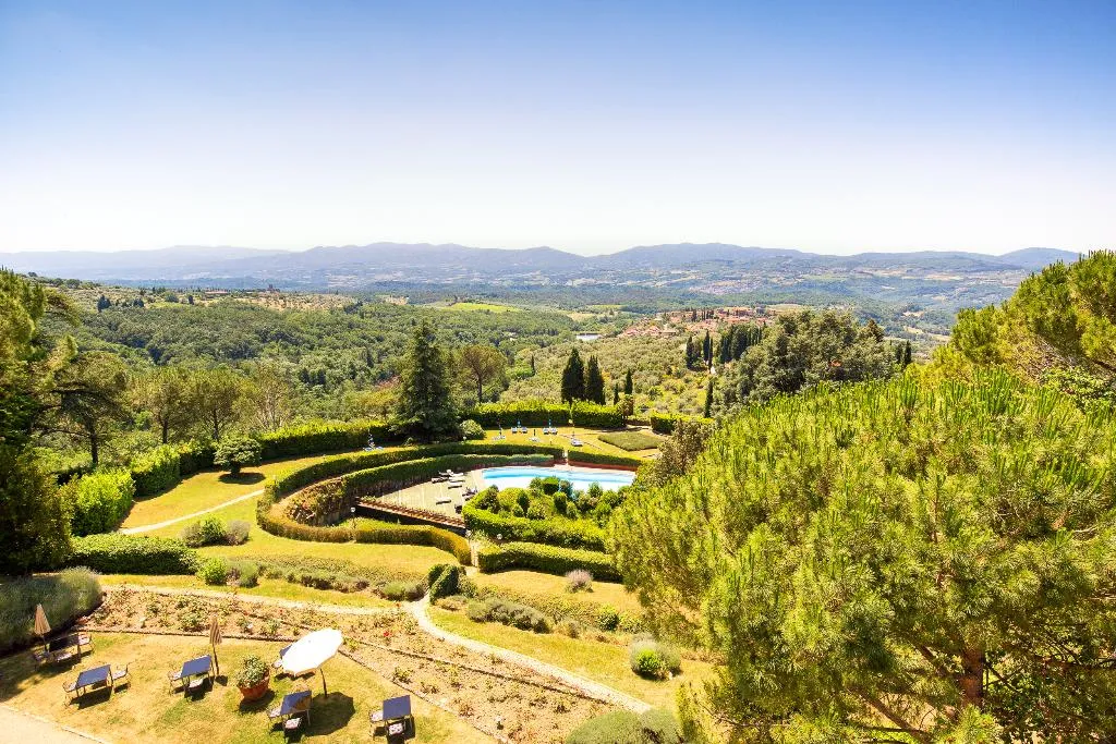 Terrace, Villa Pitiana, Florence