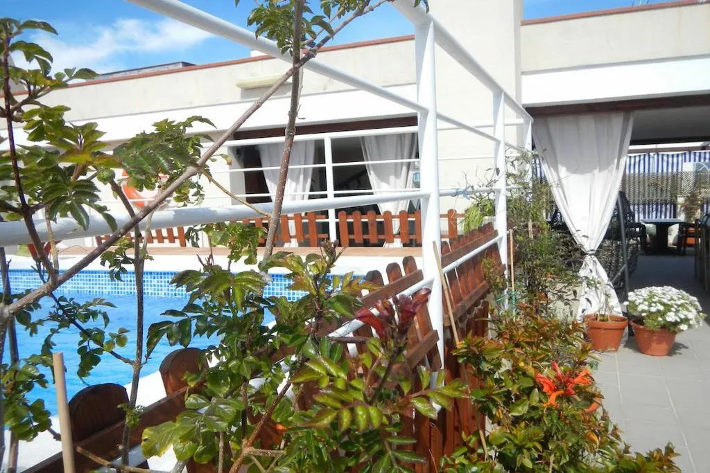 Terrace, Hostal Vila del Mar, Costa Brava