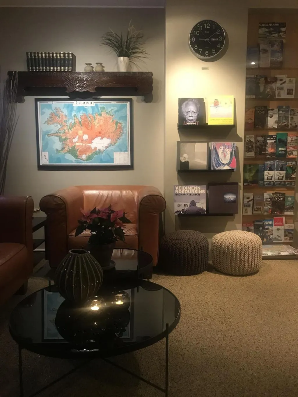 Lobby, Snorri's Guesthouse, Reykjavik