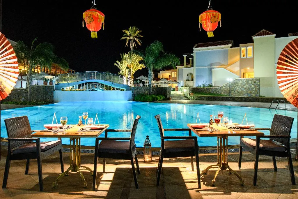 Restaurant, Lindos Breeze Beach Hotel, Rhodes