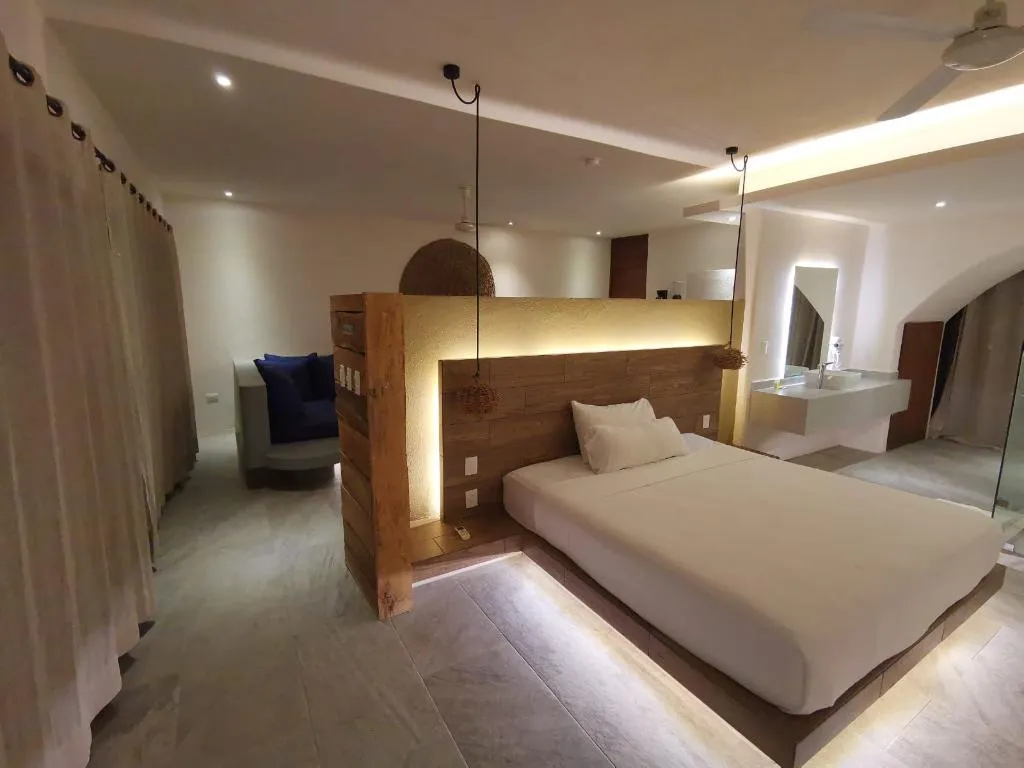 JUNIOR SUITE KING SIZE BED Room, Kuun Taak Tulum, Cancun Area