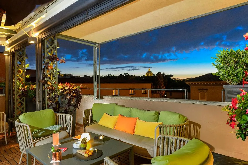 Terrace, Indigo Hotel Rome - St. George, Rome