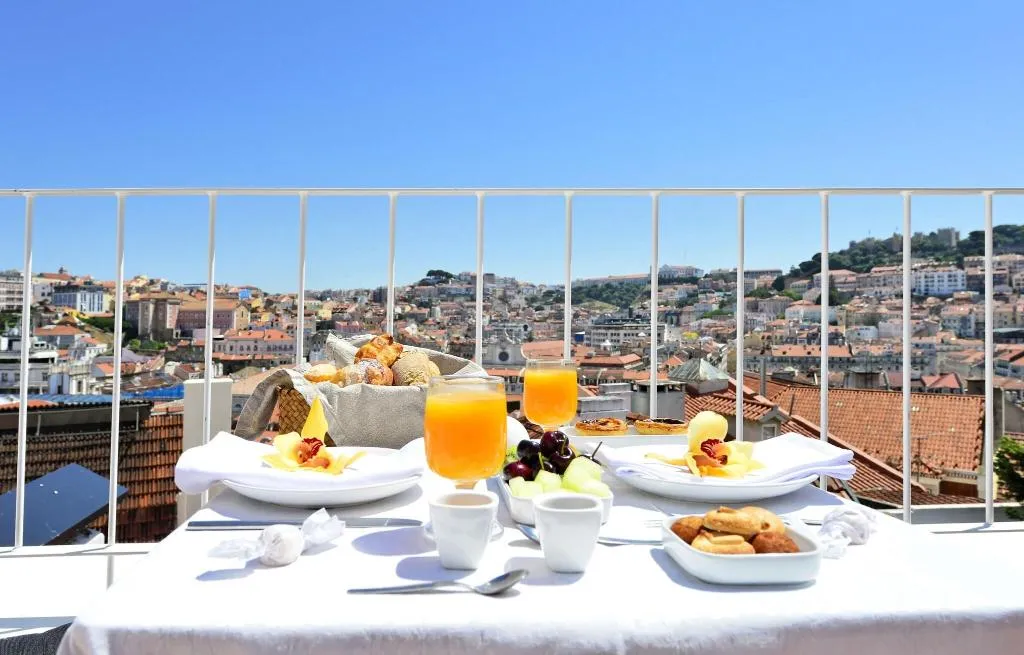 Terrace, Casa Balthazar, Lisbon