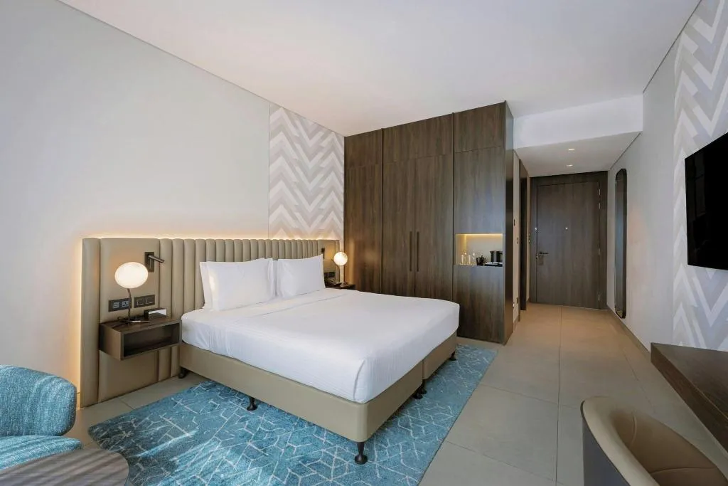 DOUBLE CITY VIEW KING BED Room, Courtyard By Marriott World Trade Centre Dubai, Dubai