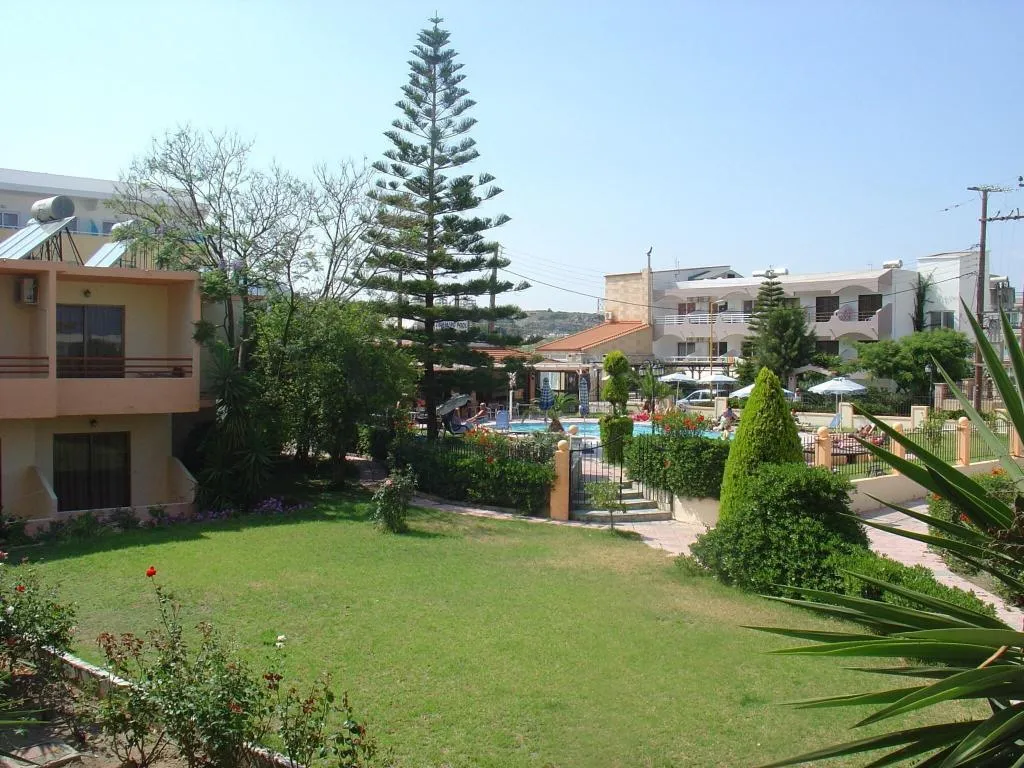 Terrace, Lyristis Apartments Plus, Rhodes